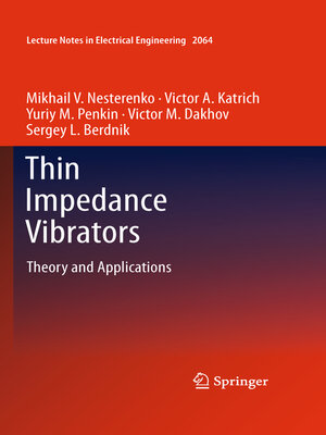 cover image of Thin Impedance Vibrators